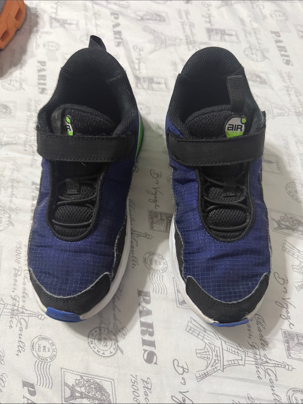 Kids' Navy and Black Athletic Shoes